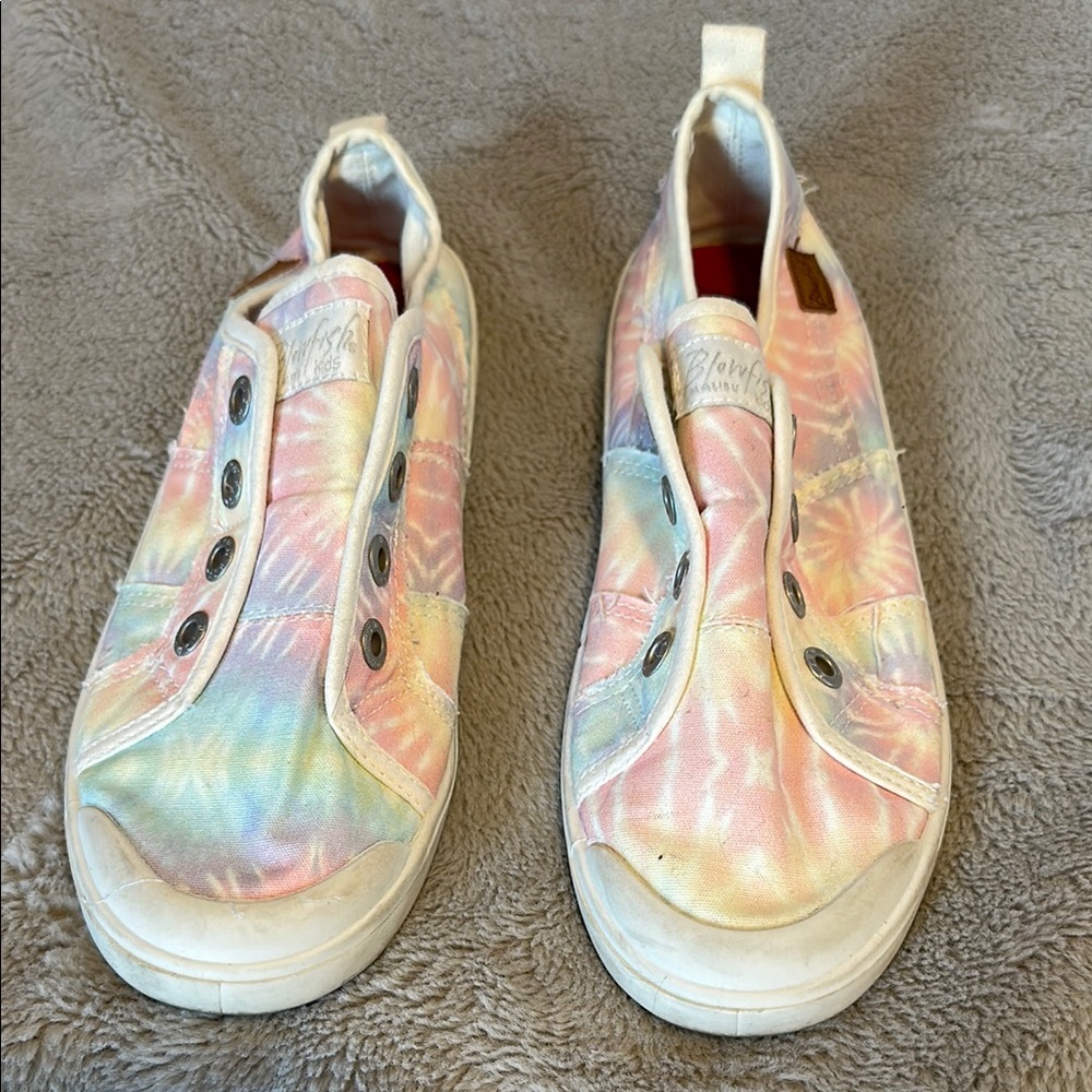 Blowfish Malibu Colorful Tie-Dye Kids Sneakers